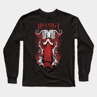 holy goat skull Long Sleeve T-Shirt